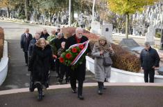 Wreaths Laid to Mark Military Veterans’ Day