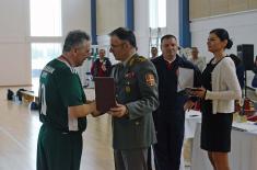 Sports meeting between senior officers of the Serbian Armed Forces and the Hungarian Defence Forces