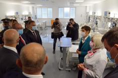 New Covid hospital opened in Novi Sad