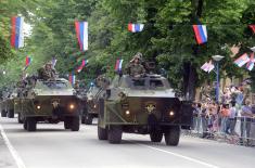 The Guard of the Serbian Armed Forces Celebrated its Holiday