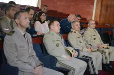 Students of Algerian Armed Forces Advanced Warfighting School visit Defence University