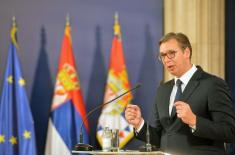 Predsednik Vučić: Ostavka Haradinaja - politički trik 