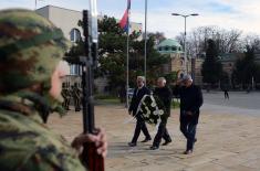 Wreaths Laid to Mark Military Veterans’ Day