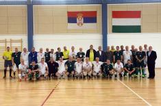 Sports meeting between senior officers of the Serbian Armed Forces and the Hungarian Defence Forces