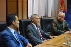 Minister Vulin’s Meeting with Ambassador Bocan Harchenko