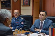Minister Vulin’s Meeting with Ambassador Bocan Harchenko