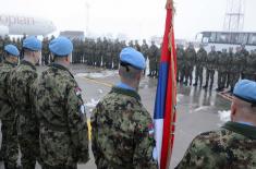 Rotation of Contingent of Serbian Armed Forces in Peacekeeping Mission in Lebanon