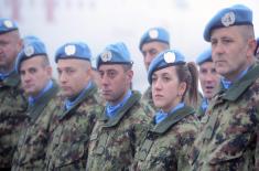 Rotation of Contingent of Serbian Armed Forces in Peacekeeping Mission in Lebanon