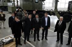 Defence Minister visits Complex Combat Systems in Velika Plana