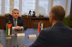 Meeting between Minister Stefanović and Ambassador of Jordan Sweidat