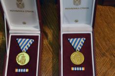 Decorations Presented to Members of the Ministry of Defence and Serbian Armed Forces