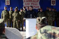 Minister Vulin: Worthy of the Memory of the Glorious Iron Regiment