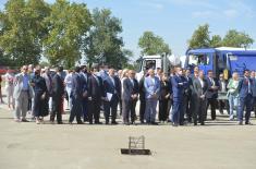 President Vučić lays foundation stone of new vaccine factory