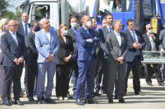 President Vučić lays foundation stone of new vaccine factory