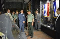 Vice-Chairman of the Central Military Commission of the People’s Republic of China Visits Exhibition “Defense 78”