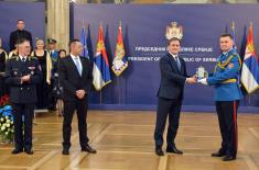 Decorations Presented to Members of the Ministry of Defence and Serbian Armed Forces