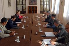 Defence consultation between delegations of Serbian and Czech MoDs