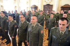 Minister Vulin: Armed Forces Take Care of the Future of its Members’ Children