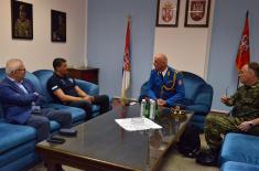 “Red Star” First Team Members Visited the Guard and 204th Air Brigade