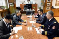 Minister of Defence meets Ambassador of China