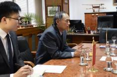 Minister of Defence meets Ambassador of China