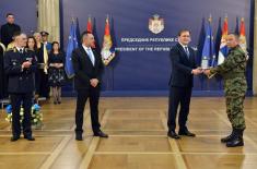 Decorations Presented to Members of the Ministry of Defence and Serbian Armed Forces