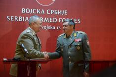 Meeting of the Chiefs of General Staff of the Armed Forces of Serbia and Romania