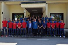 “Red Star” First Team Members Visited the Guard and 204th Air Brigade