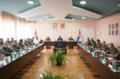 Министар Гашић обишао Команду Ратног ваздухопловства и ПВО