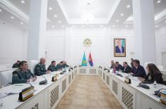 Minister Gašić meets with Minister Zhaksylykov in Astana
