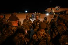 Министар Гашић дочекао припаднике Војске Србије из Либана 