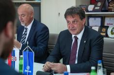 Oбилазак фабрика Одбрамбене индустрије Србије у Крагујевцу 
