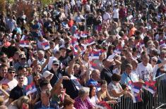 Održana velika vojna parada „Snaga jedinstva“