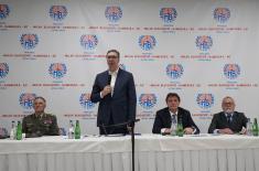 Председник Вучић посетио предузеће „Милан Благојевић-Наменска“
