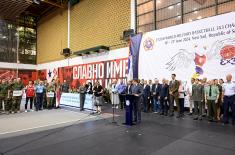  Ministar Gašić otvorio 3. CISM Svetsko vojno prvenstvo u basketu 3x3