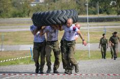 Minister Vučević attends “Heroes Race“ at Military Police units