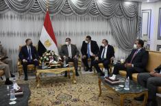 Minister Stefanović finishes three-day official visit to Egypt