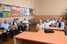 Obeleženo 50 godina od mature prve klase učenika Vojne gimnazije