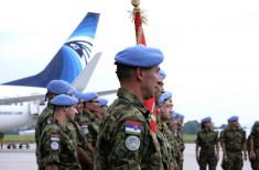 Shift of the Serb contingent deployed in multinational operation in Lebanon