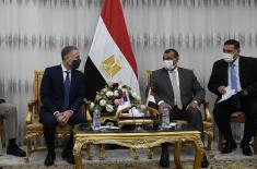 Minister Stefanović finishes three-day official visit to Egypt