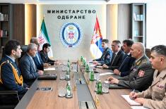 Sastanci ministra odbrane sa akreditovanim ambasadorima u Srbiji 
