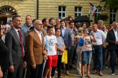 Minister Vučević attends event in Kikinda