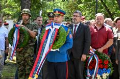 Delegacija Ministarstva odbrane i Vojske Srbije položila venac na Spomenik herojima sa Košara