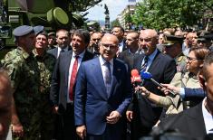 Display of Arms and Military Equipment on the Occasion of Celebrating Vidovdan