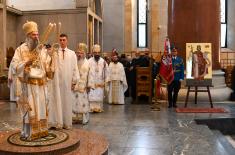 Vojska Srbije prvi put obeležila krsnu slavu 