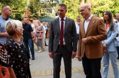 Minister Vučević attends event in Kikinda