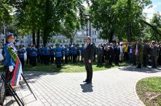 Delegacija Ministarstva odbrane i Vojske Srbije položila venac na Spomenik herojima sa Košara