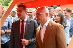 Minister Vučević attends event in Kikinda