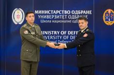 Ceremony marking School of National Defence Day