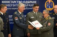 Ceremony marking School of National Defence Day